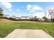 Expansive backyard with grass, trees and privacy fence at 3105 Marshlane Way, Raleigh, NC 27610