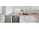 Modern kitchen showcasing stainless steel appliances, granite countertops, and stylish cabinetry at 3105 Marshlane Way, Raleigh, NC 27610