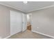 Comfortable bedroom featuring a closet and carpeted flooring, offering ample space for storage at 417 Baker St, Nashville, NC 27856