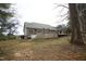 View of the back of house with backyard, above ground pool and deck at 4336 N Greg Allen Way, Oxford, NC 27565