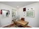 Functional home office with a desk, chair, and plenty of natural light at 528 Moseley Ln, Raleigh, NC 27601