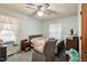 Bedroom with natural light and a ceiling fan at 5630 Jones Sausage Rd, Garner, NC 27529