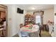 Dining room featuring a dining table, chairs, and window at 5630 Jones Sausage Rd, Garner, NC 27529