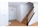 Home foyer with staircase at 603 Mountain Pine Dr, Cary, NC 27519