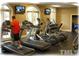 Well-equipped gym featuring treadmills and various exercise machines for a complete fitness experience at 603 Mountain Pine Dr, Cary, NC 27519