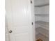 Pantry with open wire shelving providing ample storage space for all your culinary essentials at 603 Mountain Pine Dr, Cary, NC 27519