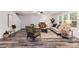 Comfortable living room boasting neutral tones, ample natural light, and modern furnishings at 709 Conifer Ct, Creedmoor, NC 27522