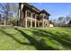 Backyard featuring a patio and a manicured lawn at 7504 Everton Way, Wake Forest, NC 27587