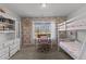Bright bedroom showcasing a built-in dresser, desk, and a cozy bunk bed, creating a comfortable and inviting space at 80 Westbrook Ln, Franklinton, NC 27525