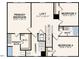 Second-story floor plan shows the bedrooms, bathrooms, laundry, and a loft area at 112 Ferry Ct, Rocky Mount, NC 27804