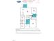 First Floor Elevation Plan showing layout of rooms, dimensions and relationship to the house footprint at 136 Tee Time Ter, Benson, NC 27504