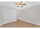 This room features hardwood floors and a large closet for great storage space at 154 Ashton Ln, Angier, NC 27501