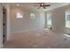 Bright and airy bedroom with three large windows and modern trim at 163 Noramac Ct, Selma, NC 27576