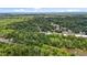 Aerial view of the community, showcasing the serene river flowing through the lush greenery at 2409 Hodges Rd, Burlington, NC 27217