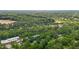 Scenic aerial view of a lush, green area with a clear view of a river and surrounding nature at 2409 Hodges Rd, Burlington, NC 27217