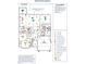 Floor plan showing electrical layout with labeled features like outlets, lighting, and wiring for fans and other additions at 283 Golfview Avenue, Benson, NC 27504