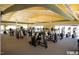 Spacious fitness center featuring modern exercise equipment, with high ceilings and natural light at 362 Bluejay St, Clayton, NC 27520