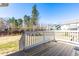 Spacious back deck offers an ideal place for outdoor relaxation and entertainment at 3847 Stoneridge Forest Dr, Raleigh, NC 27612