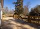 Wooden deck with railings at 471 Deer Run, Pittsboro, NC 27312