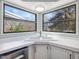 Kitchen sink with a view of the backyard at 471 Deer Run, Pittsboro, NC 27312