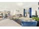 Bright living room with neutral tones and comfortable seating area at 501 Campbell Ridge Pl, Wendell, NC 27591