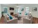 Bright living room with fireplace, hardwood floors, and neutral decor at 505 #106 Alamance Rd, Burlington, NC 27215