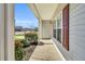 Charming front porch view highlighting exterior architectural details and neighborhood view at 6817 Osprey Landing Dr, Wendell, NC 27591