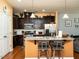Modern kitchen featuring stainless steel appliances, granite countertops and lots of storage at 700 Treviso Ln, Apex, NC 27502