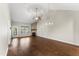 Bright and airy living room with hardwood floors, fireplace, and natural light at 78 Radcliffe Ct, Clayton, NC 27527