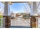 Charming balcony view of the neighborhood showcasing a friendly community at 966 Shoofly Path, Apex, NC 27502