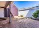 Private backyard featuring a stylish patio, offering a great space for outdoor activities at 966 Shoofly Path, Apex, NC 27502