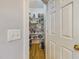 Walk-in pantry provides ample shelving for organized food storage at 101 Sundance Pl, Chapel Hill, NC 27514