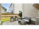 Relaxing patio area with comfortable seating, perfect for enjoying outdoor moments and entertaining guests at 105 Della St, Chapel Hill, NC 27516