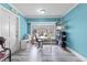 Bright office space with lots of natural light and tile flooring at 1106 Aycock Ave, Burlington, NC 27215