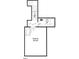 Second floor plan showing the stairs, a bathroom, and a bonus room above the garage at 129 Tigris Ct, Zebulon, NC 27597