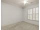 Well-lit bedroom with neutral carpet, white walls and trim, and shuttered windows at 162 Arabella Ct, Cary, NC 27518