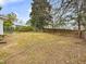Large backyard with plenty of room for outdoor activities at 1628 Park Dr, Raleigh, NC 27605