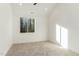 Bright bedroom with carpet, a picture window, and ample natural light at 168 Daphine Dr, Hillsborough, NC 27278