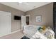Cozy bedroom featuring a daybed and mounted television at 1715 Capstone Dr, Durham, NC 27713