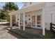 Inviting front porch with covered seating area perfect for relaxing and entertaining outdoors at 202 High St, Carrboro, NC 27510