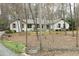 Charming single-story home featuring a painted brick exterior and mature landscaping at 21 Wedgewood Rd, Chapel Hill, NC 27514