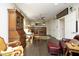 Spacious office with hardwood floors, built-in bookshelves, and comfortable seating at 21 Wedgewood Rd, Chapel Hill, NC 27514
