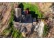 Birds eye view of home with spacious backyard at 3120 A Timberlyne Dr, Mebane, NC 27302