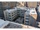 Bird's eye view of apartments with rooftop deck at 319 Fayetteville St # 207, Raleigh, NC 27601