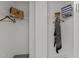 Well-organized closet with shelves, hanging space, and storage solutions at 319 Fayetteville St # 207, Raleigh, NC 27601