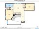 Second floor floorplan highlighting the layout of bedrooms, bathrooms, and bonus room at 4 Teahouse Ct, Durham, NC 27707