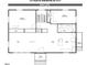 Detailed main floor plan showcasing bedrooms, living areas, kitchen, and porch layout at 512 Texas Ave, Burlington, NC 27217