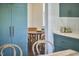 Bright and cozy kitchenette, seamlessly blending charm and functionality for delightful dining experiences at 523 N Main St, Graham, NC 27253