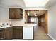 Cozy kitchen with tile countertops and a modern Bosch dishwasher at 608 Cecil St, Durham, NC 27707