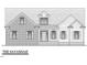 Exterior elevation of the Savannah model home featuring brick and siding, showcasing its detailed architectural design at 835 Emmett Ct, Spring Hope, NC 27882